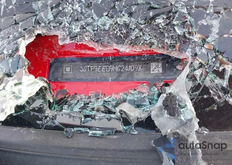 2021 GMC Sierra 1500 4Wd Short Box At4 из США, поврежденный, VIN 3GTP9EED9MG241098